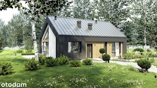 Nowy dom pasywny 64,8 m² | Pompa ciepła | Rekuperacja | Smart Home |