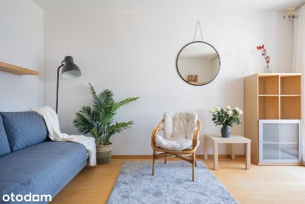 Jasne 44,65 m² z balkonem i garażem | metro Bródno