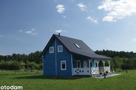 NOWY, całoroczny dom premium na Kaszubach, gotowy do zamieszkania.