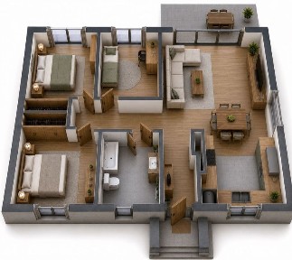 Sprzedam dom jednorodzinny wolnostojący Posada, ul. Długosza ( Olesin) 78m2, 3 sypialnie