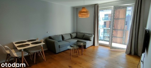 Partynice, 43m2 salon, sypialnia, PREMIUM