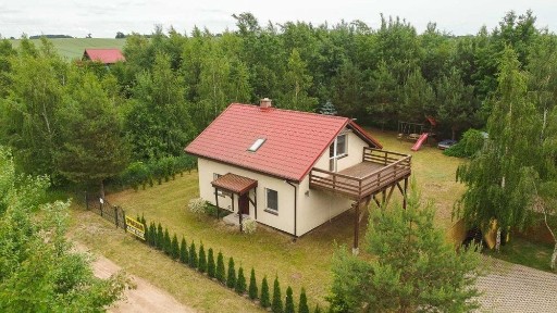 Dom nad jeziorem, plaża, Jakubowo, Prabuty