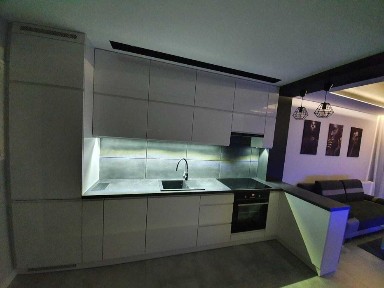 Apartament Ventus centrum Kielc IX wieków 40m² Loggia salon sypialnia