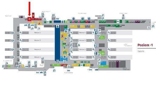 Lokal handlowo-usługowy nr N11, Dworzec Warszawa Centralna