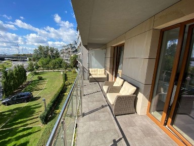 [BEZPOŚREDNIO] Apartament z widokiem na Wisłę | 59 m² | Wykończony | Wiślane Tarasy