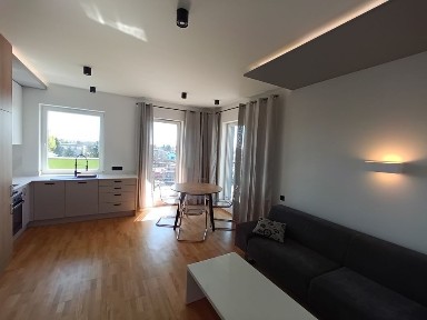 Do wynajęcia M2 41m2 - NOWA ARANŻACJA WNĘTRZA; Słoneczne z widokiem na Łódź; 3pietro; narożny balkon; garaż