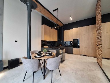 Na wynajem nowy 2pok. apartament w loftotowym stylu - Drewnowska 77