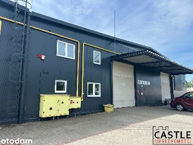 Hala z rampą pod magazyn i produkcję - Jasin, 995m2