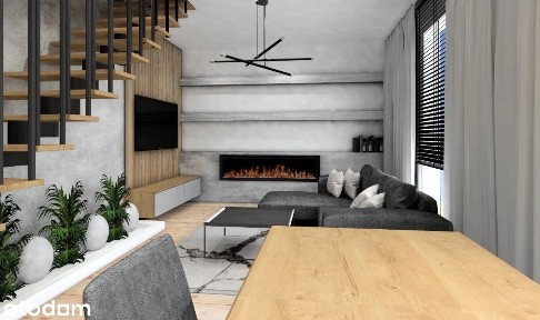 Przestronny, dwupoziomowy apartament w Libertowie