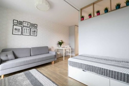Apartament typu studio w Wiśle nad Gołębiewskim, 29m2, wysoki standard, Ul. Kamienna