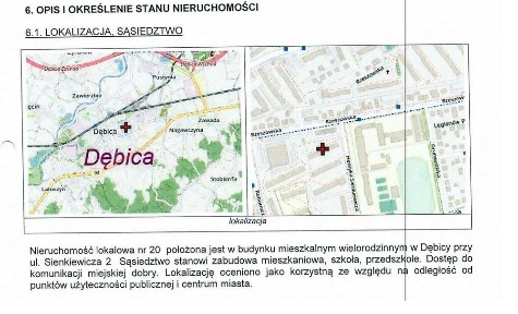 Mieszkanie Dębica udział wielkości 1/2