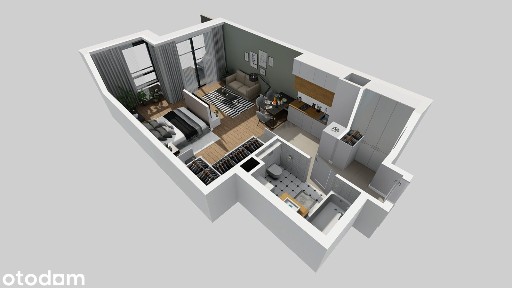 2 pokoje w apartamentowcu | prestiżowy adres | BEZ PROWIZJI