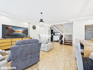 Dwupoziomowy apartament z sauną i ogródkiem
