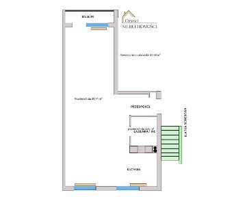 NEW PROJECT z potencjałem aranżacyjnym | 43 m² |
