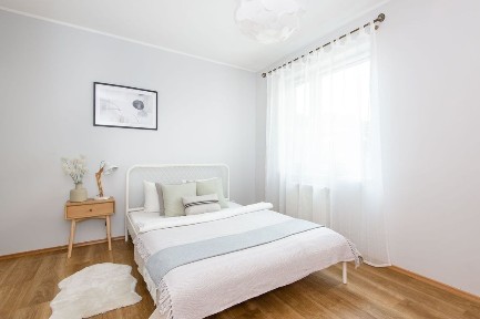 Nowoczesne 2 pokojowe - salon z aneksem plus sypialnia, od 01.09. ul. Drzymały 14A - duży balkon, blisko Park Sołacki i Park Wodziczki, bez prowizji