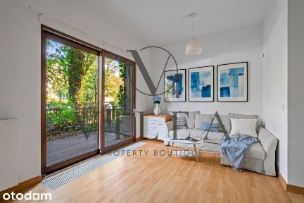 Apartament z ogródkiem, cisza i komfort-Saska Kępa