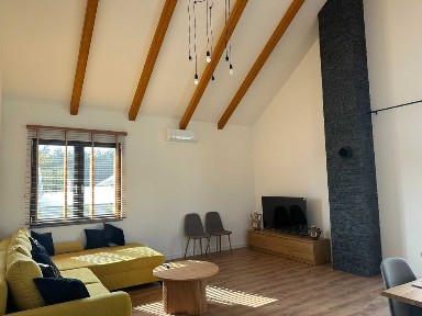 Nowy dom 100 m² z tarasem, 3 sypialnie, przy lesie i Pilicy