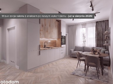 Świeżo po remoncie - 3 pokoje z balkonem pod klucz! Bez prowizji
