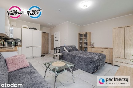 Urządzona kawalerka z ogrodem 30m2 | Msc w hali