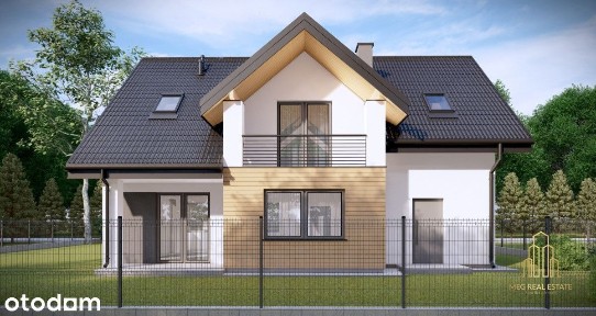 Nowoczesny dom z garażem | działka 1500 m² | Gniła
