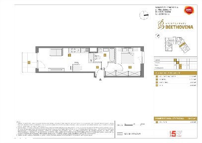 2-pokojowe mieszkanie 35m2 + balkon