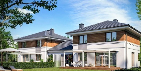 NOWA CENA energooszczędny dom w zabudowie Bliźniaczej 147,77m2