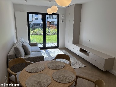 Nowe mieszkanie 2-pokojowe na Mokotowie z ogrodem, 46 m2, 1-szy najem