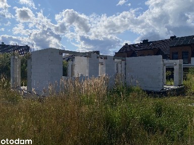 Działka z rozpoczętą budową domu | Krzyków | Gmina Czernica | 732 m²