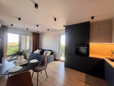 Nowe mieszkanie 48 m², 3 pokoje, klimatyzacja, loggia 22m², 2x miejsce parkingowe, Żory K12