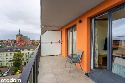 Wyspa Solna, balkon 11,99m2+ parking, basen w budy