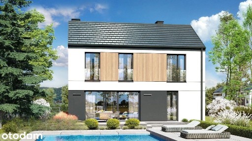 Nowoczesny dom w Skarżynie k. Płońska - wysoki standard, 139 m²
