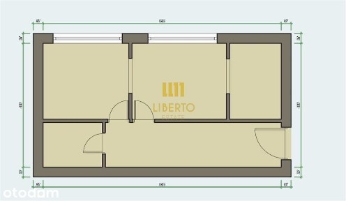 2 pok., 40,72 m2, Mokotów ul. Kazimierzowska