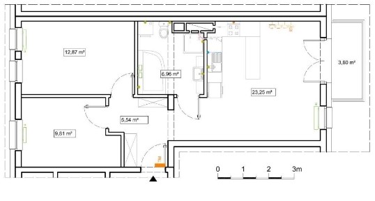 Przytulne mieszkanie 3 pok. klimatyzacja i garaz