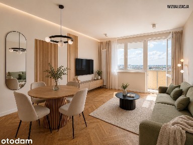3 pokoje, balkon, piwnica, funkcjonalny układ, blisko centrum i UMP