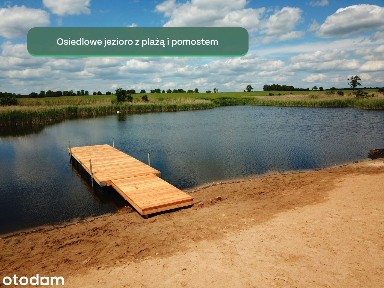 Mieszkanie z widokiem na jezioro, taras na dachu, szynobus, sklep