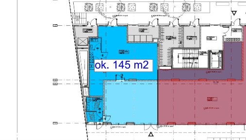Lokal o pow. 145 m2 z witrynami Centrum