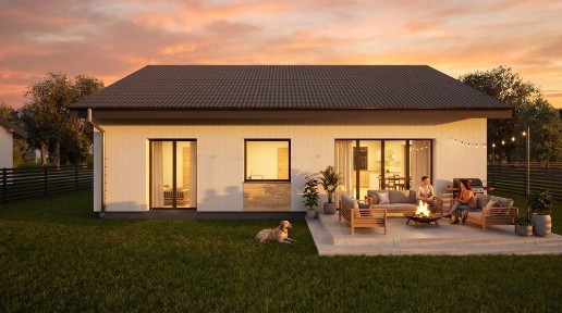 Dom na sprzedaż - Wola Mikorska (gmina Bełchatów) | parterowiec 80 m² | zarezerwuj - zostało 5 działek