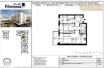 Nowe budownictwo Kapuściska|53m2|3pokoje|balkon|