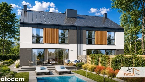 Niezależny dom 180m² | WŁASNA działka 509m² | Połowa A lub B |Żyrardów