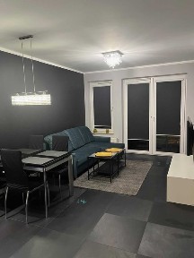 Salon z aneksem, 2 pokoje i garaż na Lokum di Trevi ul. Klimasa Wrocław