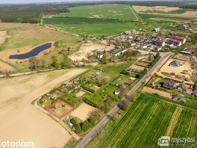 Strzelczyn- działka + dom 80 m2, stan deweloperski