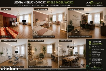 Nieruchomość z potencjałem komercyjnym | 98,51m