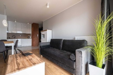 Apartament 50 m² | Balkon 7,5 m² | Miejsce postojowe w hali | Poznań, Apartamenty Dmowskiego | Bezpośrednio
