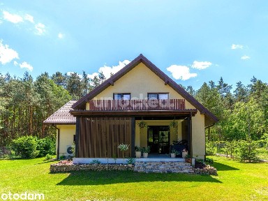 Energooszczędny dom przy lesie sosnowym | Wwa 60km
