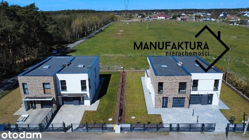 Nowoczesny bliźniak/ 124m2/ las/ pompa ciepła/ Ciele/ Bez prowizji !