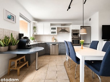 4 pokoje, garderoba, garaż, bardzo duży balkon