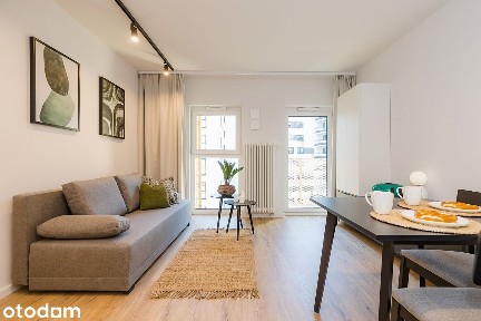 Nowoczesne studio blisko metra Wilanowska. PETS FRIENDLY