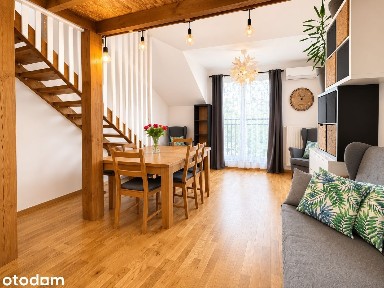3 pokoje + antresola 30 m² | Klimatyzacja | 2 miejsca postojowe