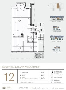 Nowe mieszkanie 51,88m2 + balkon 2.46m2, Słońsk