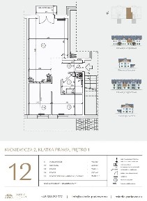 Nowe mieszkanie 51,88m2 + balkon 2.46m2, Słońsk